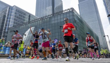 Strava reveals finish time data on the 2025 London Marathon