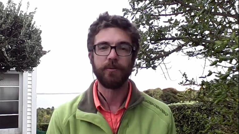 Department of Conservation ranger Nick Fisentzidis. 