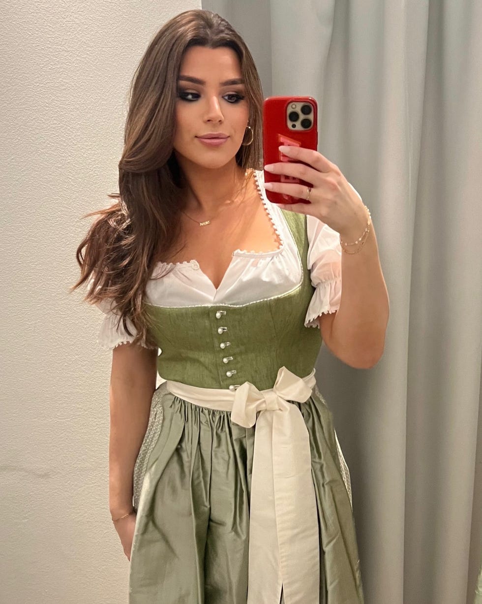 a woman taking a selfie
