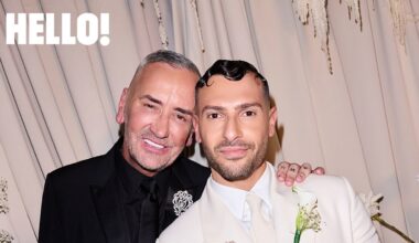 Exclusive first photos: Kelly Osbourne and Davina McCall lead the guests at London venue for A-lister DJ Fat Tony's wedding