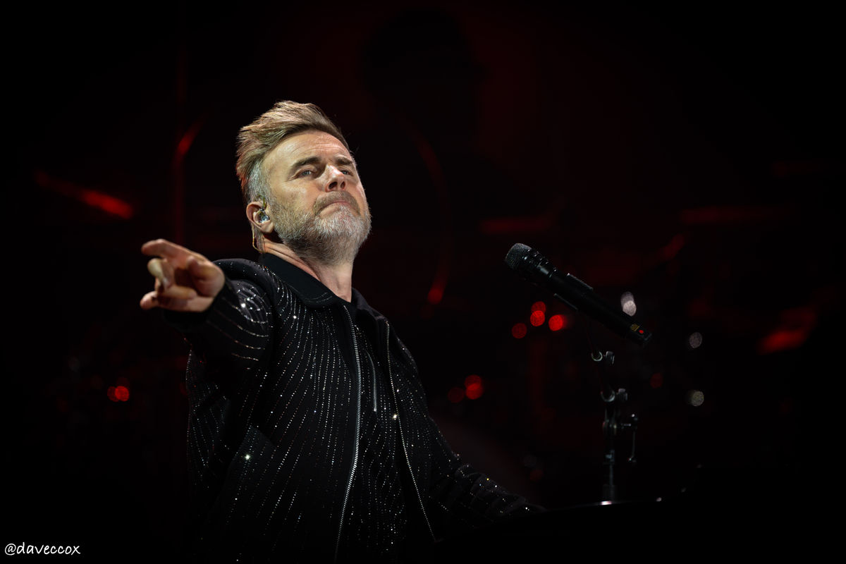 Gary Barlow played The Halls last night and returns tonight (Saturday)