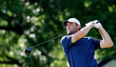 PGA Championship Final Round live updates: Scottie Scheffler, after nearly blowing lead, rallies for dominant win