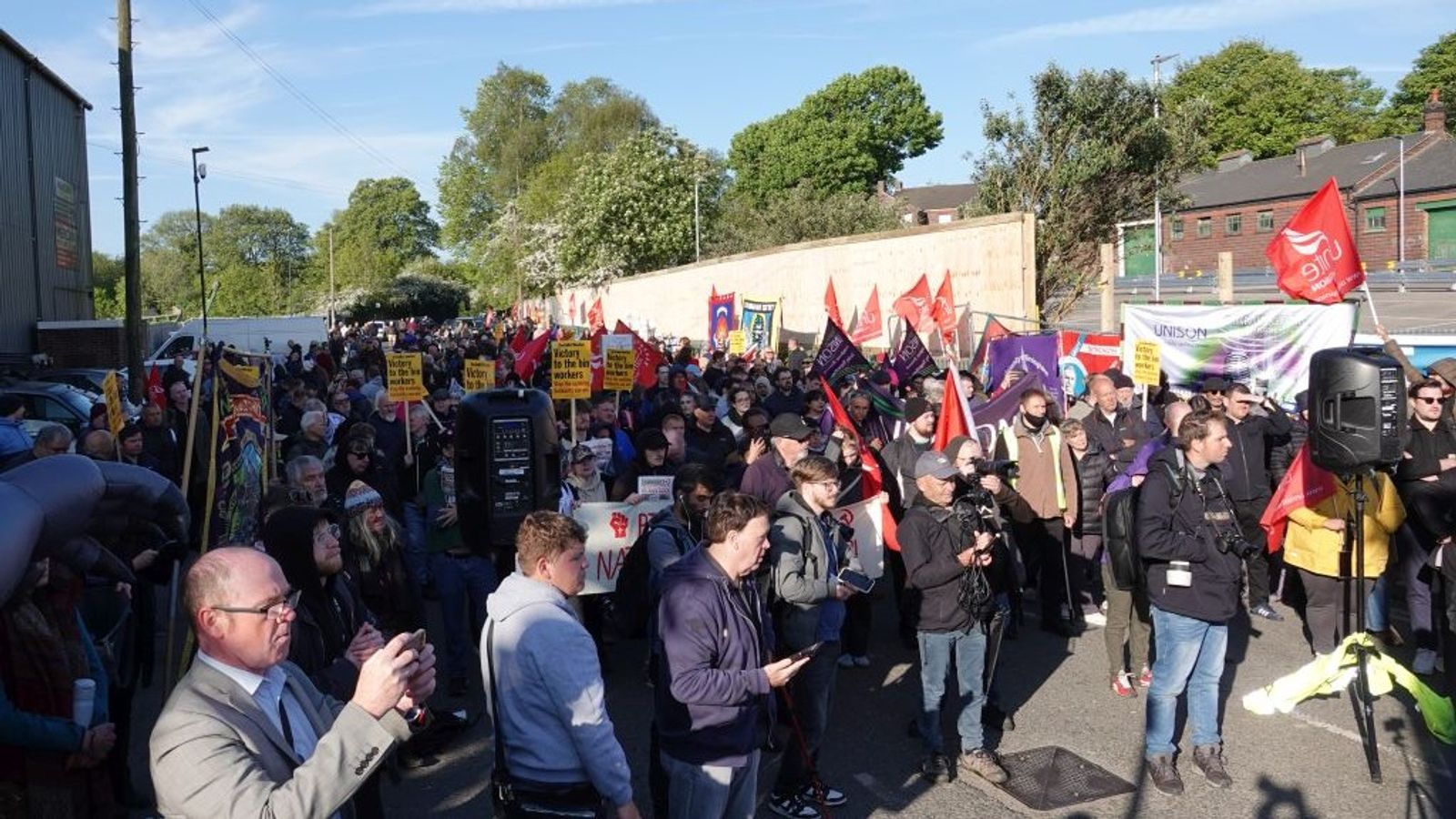 The Birmingham “megapicket”: Performative solidarity to cover for the trade union bureaucracy
