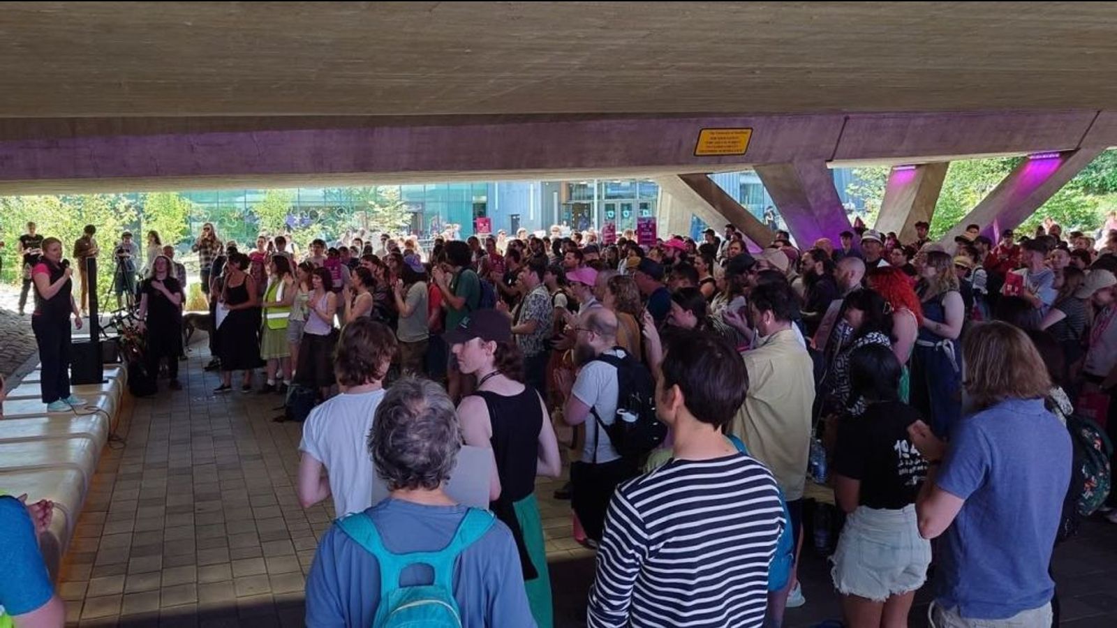 University of Sheffield staff strike against hundreds of job losses