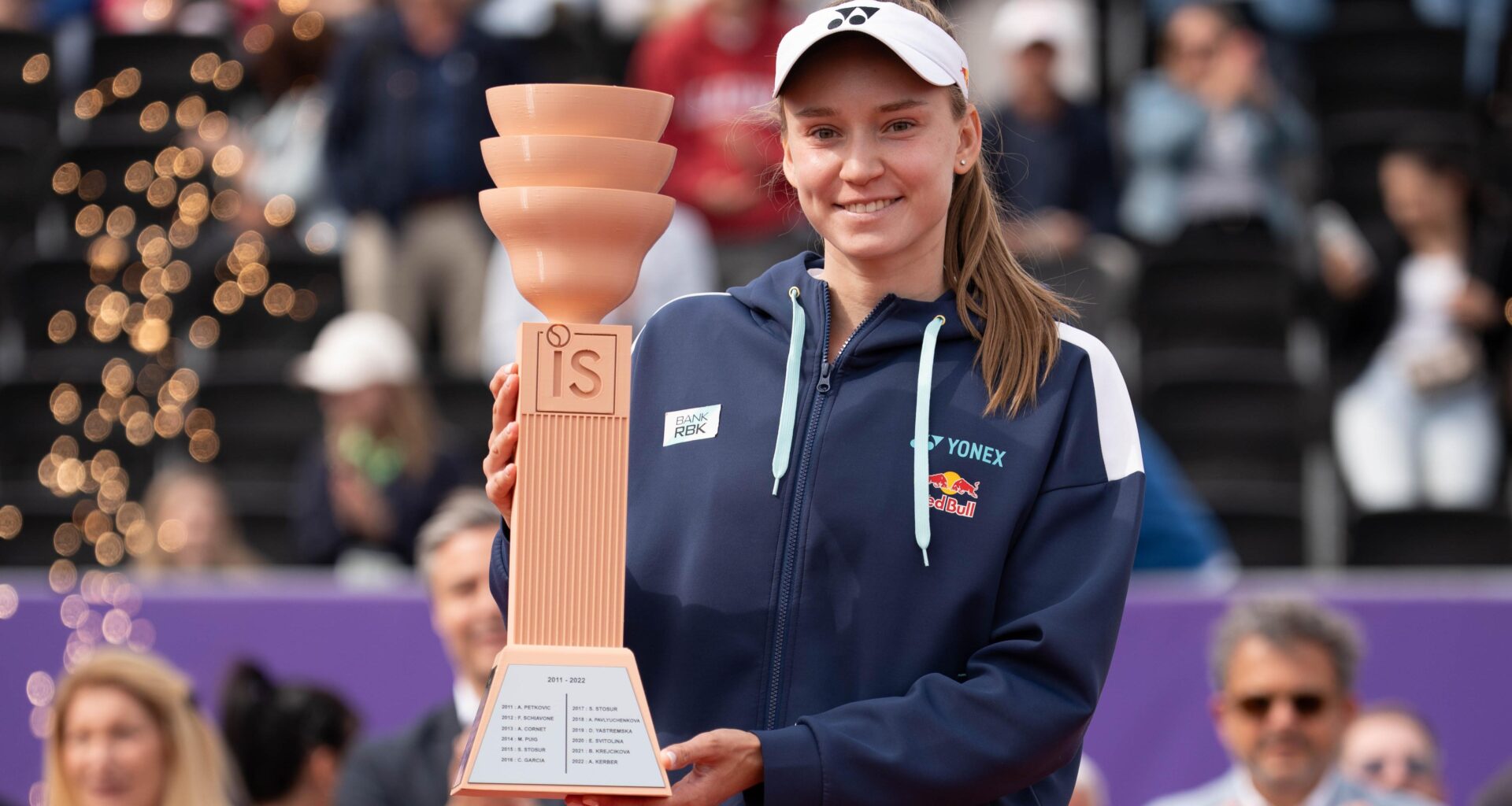Rybakina ends yearlong title drought in Strasbourg