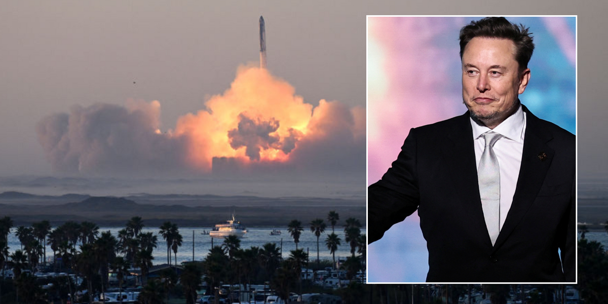 Elon Musk accidently punches hole in atmosphere after rocket explodes in mid-air