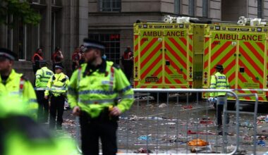 Manchester United respond to Liverpool title parade incident after car hits pedestrians