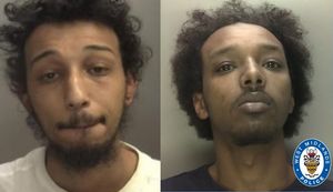 West Midlands Police have issued this image of Mohamed Mohamoud and Dahir Ali. Photo: West Midlands Police
