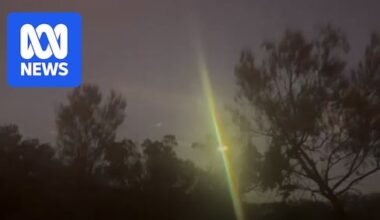 Witnesses stunned as small meteor lights up sky over parts of Western Australia