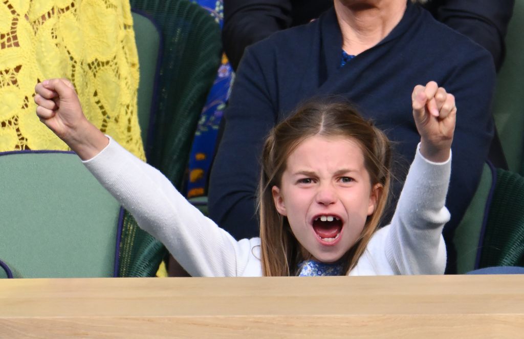 Princess Charlotte gap tooth smile