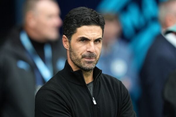 Mikel Arteta said seeing Liverpool win the Premier League was ‘painful’ (Martin Rickett/PA)