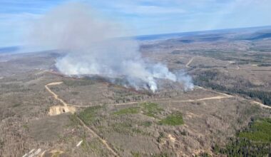 Wildfire knocks out internet and phone service in Tumbler Ridge