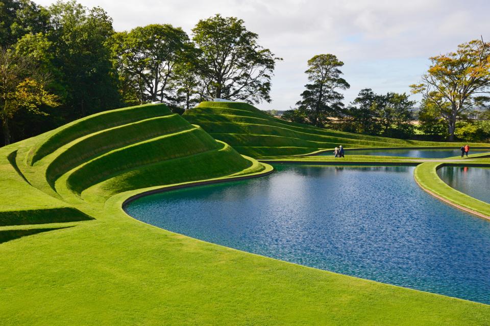 Jupiter Artland sculpture park in Edinburgh, Scotland.