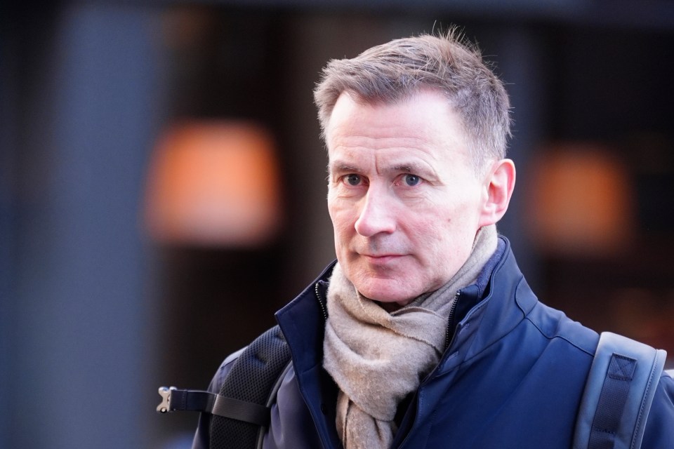 Jeremy Hunt giving evidence at the Letby inquiry.