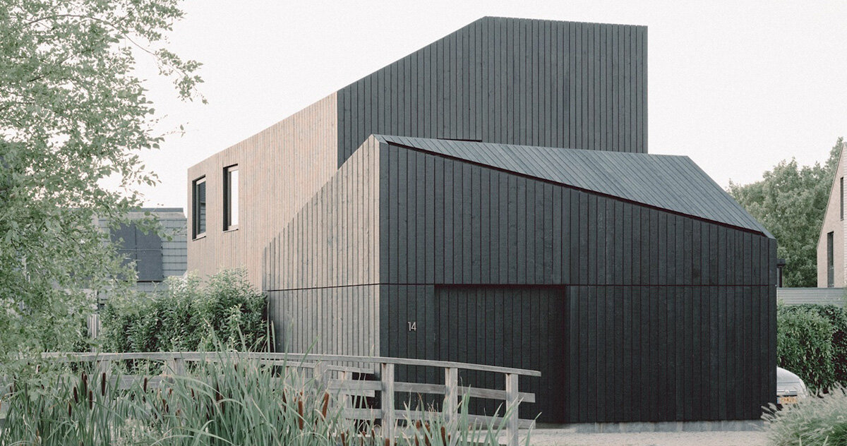 curated roofs and voids frame studio vincent architecture's 'foxhole'