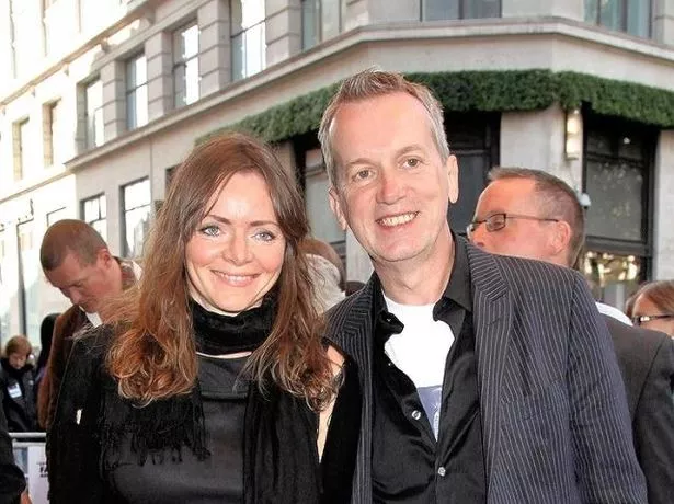 Frank Skinner and wife Cathy Mason