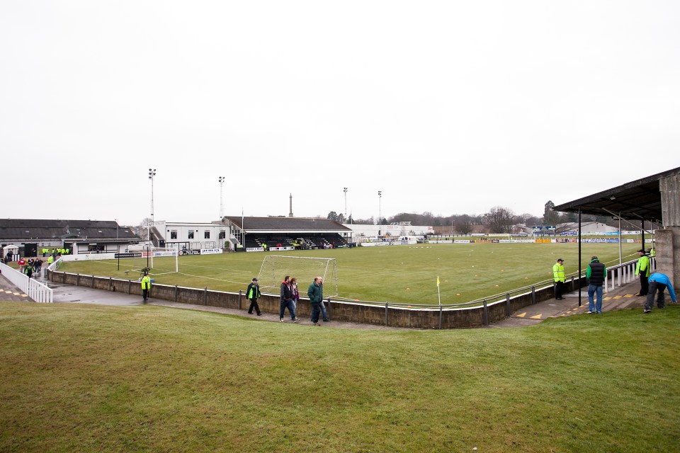 General view of a soccer field.
