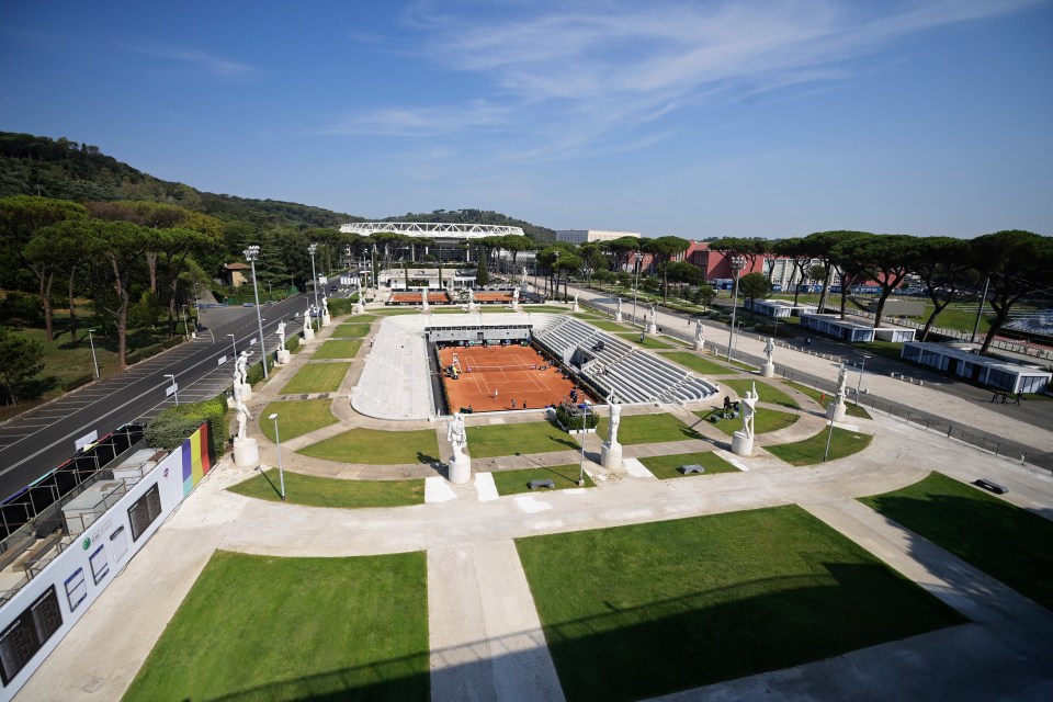 The area was designed to lure the Olympics to Rome