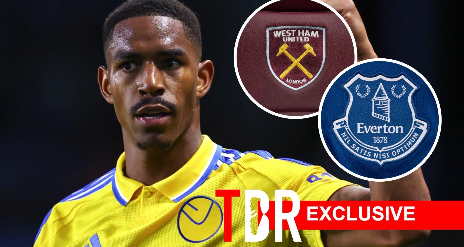 Everton and West Ham make contact with £13m Leeds United defender's representatives