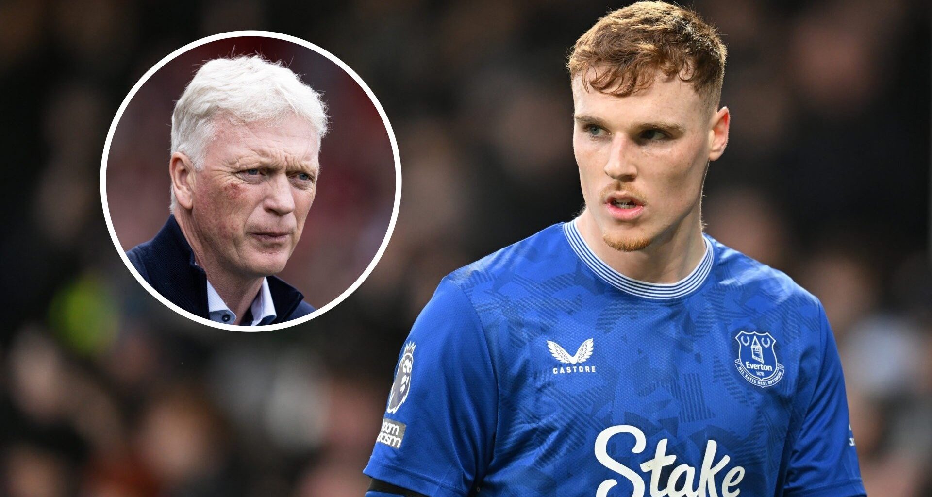 Everton star Jake O’Brien says David Moyes asks him to do something which he finds really ‘weird’