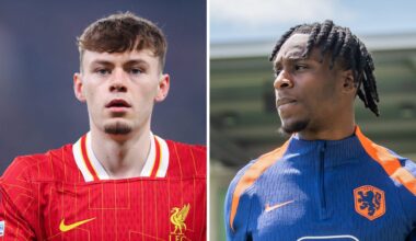 Alan Shearer says what he thinks will happen to Conor Bradley at Liverpool if they sign Jeremie Frimpong