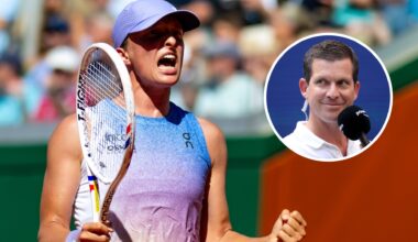 Tim Henman noticed something concerning about Iga Swiatek immediately after her third-round win at Roland Garros