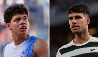 Ben Shelton says how he actually feels about having to play Carlos Alcaraz in the next round at Roland Garros