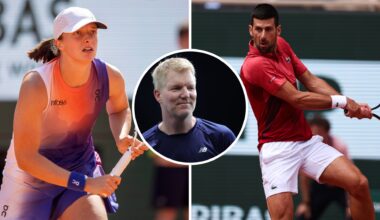 Jim Courier picks what's more likely to happen at the French Open out of Iga Swiatek making the final or Novak Djokovic reaching the second week