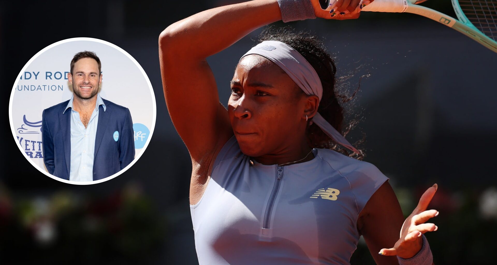 Andy Roddick thinks Coco Gauff has made a very similar change to Andy Murray recently and it's made her so much better