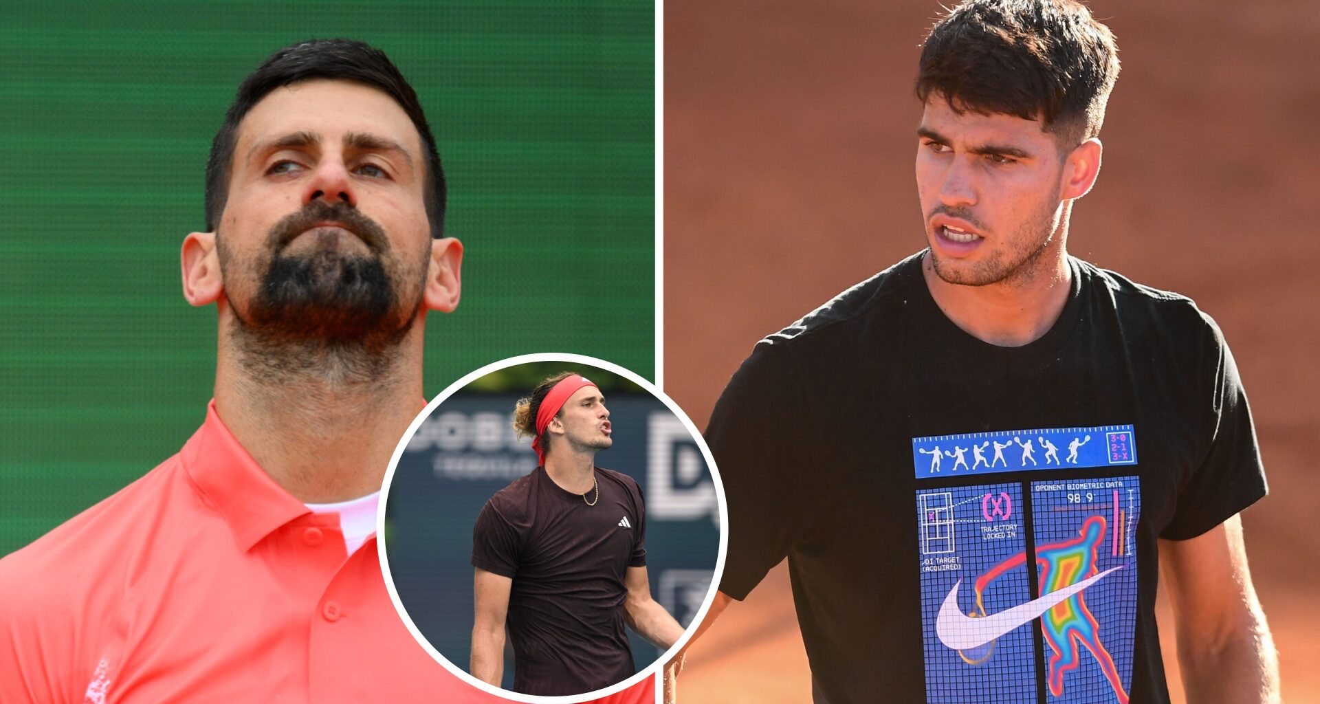 Alexander Zverev makes comment about Carlos Alcaraz and Novak Djokovic as he defends his number two ranking, 'I have results'