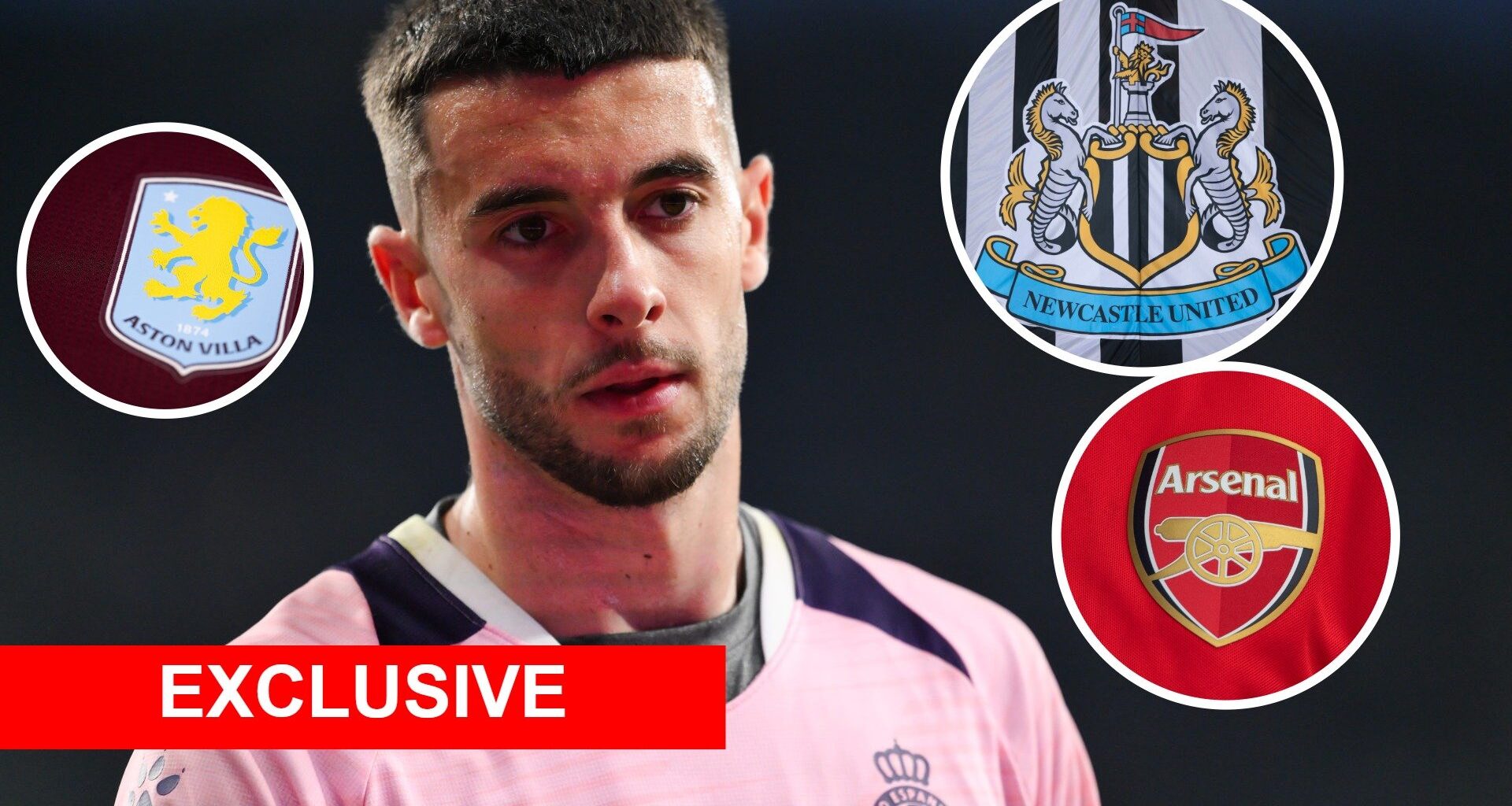 Joan Garcia has decided which club he will join after receiving offers from Arsenal, Newcastle and Aston Villa