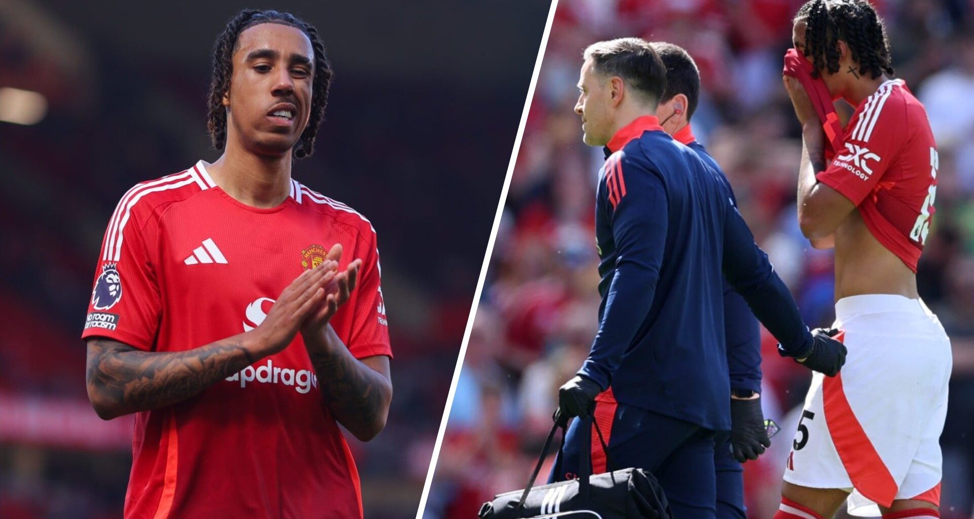 BBC journalist gives update on Leny Yoro injury, Manchester United boss Ruben Amorim gives verdict