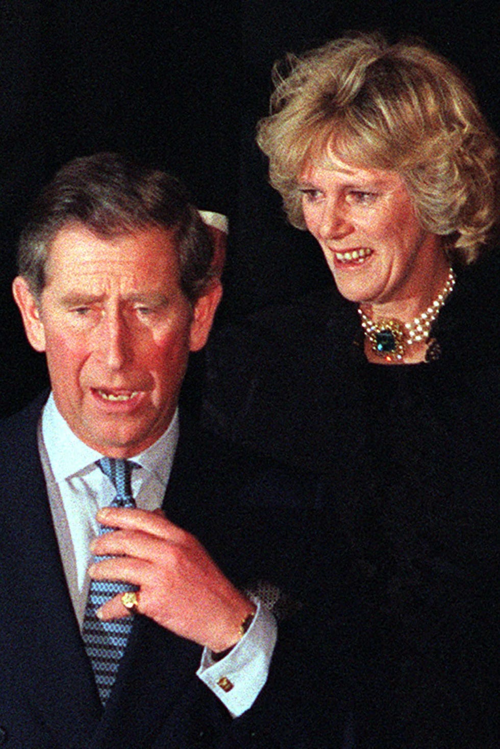the prince of wales and camilla parker bowles step out in public together for the first time