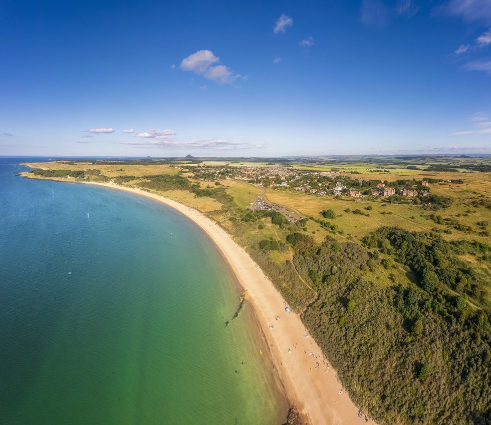 Gullane is on the Scottish coast