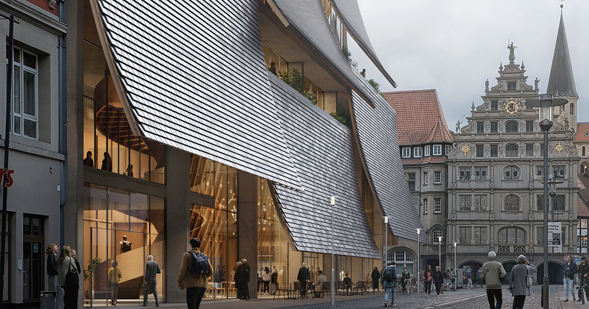 ADEPT to revive german warehouse into sculpted 'haus der musik'