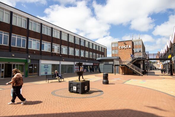 A general view of Peterlee town centre