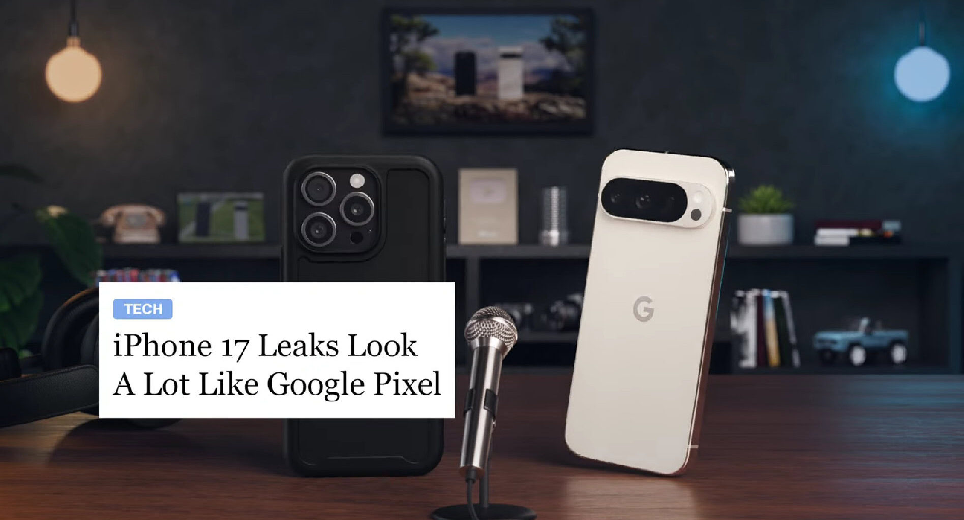 Google's latest video skit pokes fun at the iPhone 17 Air's Pixel-like design