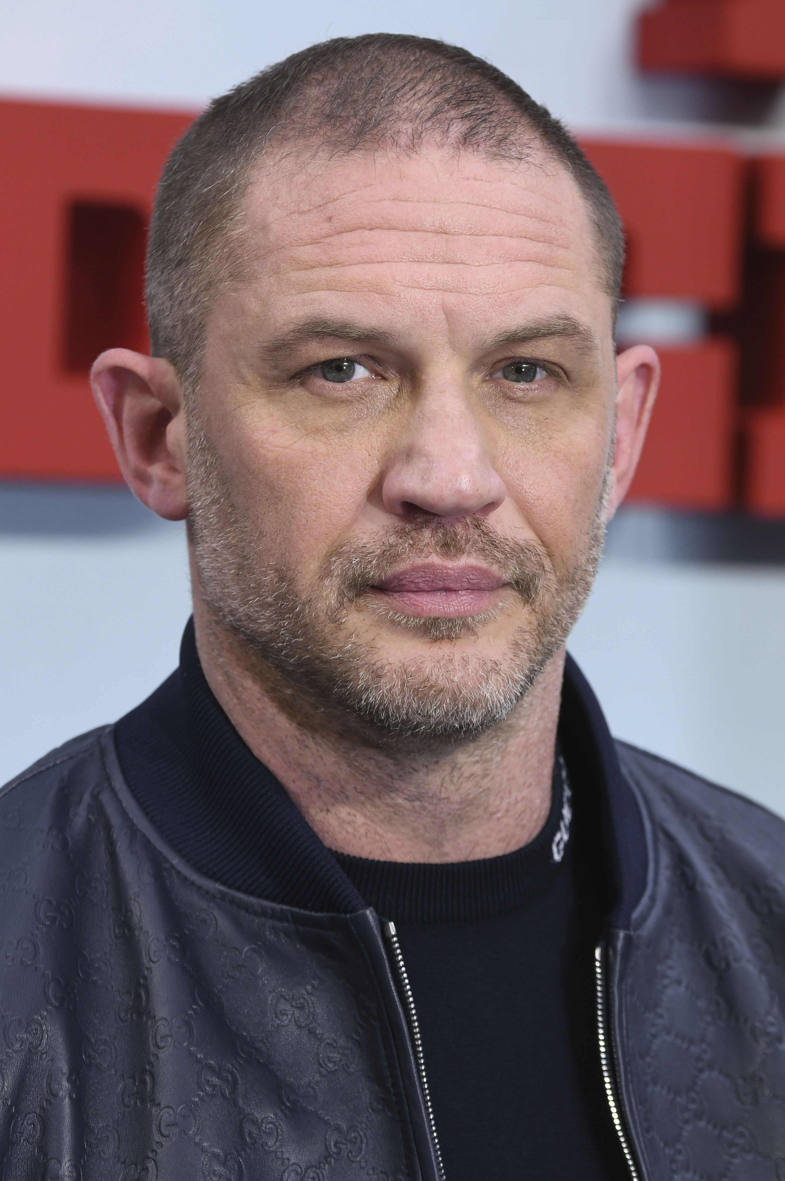 Headshot Of Tom Hardy In The Premiere Of The Bikeriders