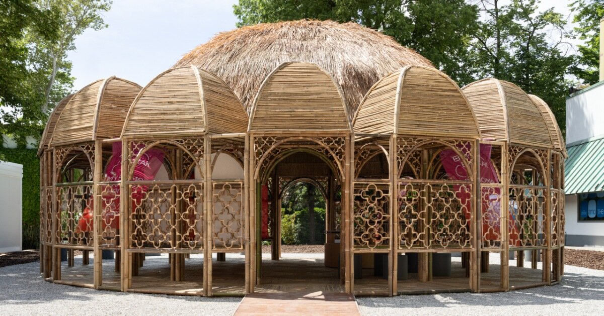 yasmeen lari on her bamboo pavilion for qatar at venice biennale
