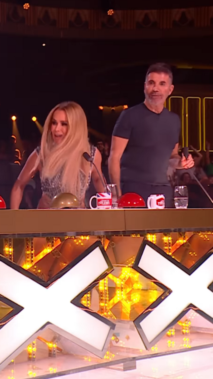 ITV BGT: Amanda Holden and Simon Cowell