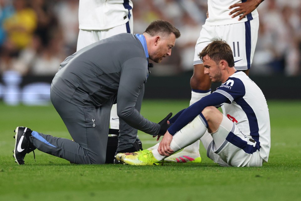 Maddison will play no further part in Tottenham's season