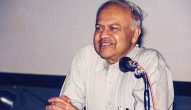 Astrophysicist Jayant Vishnu Narlikar. Photo: X/@ONGC_