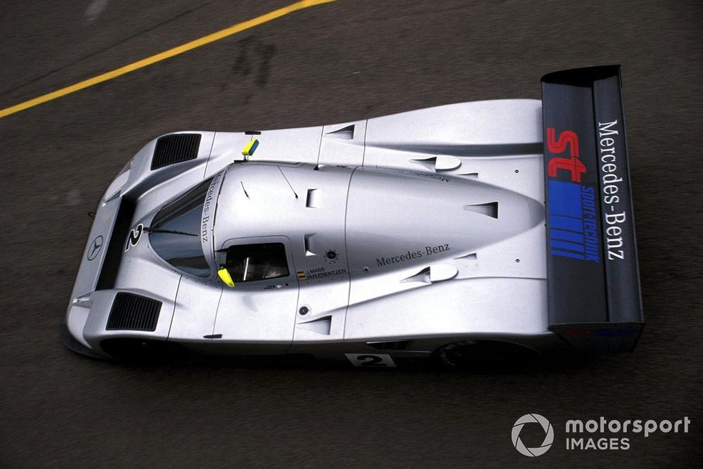 Sauber competed in sports car with Mercedes-Benz before joining F1.