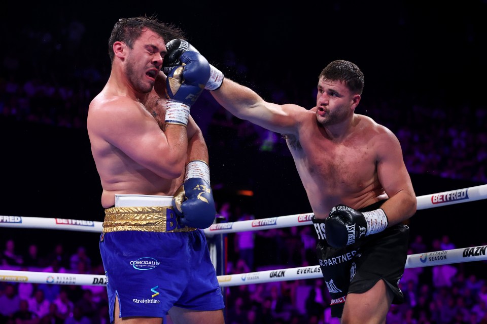 Fisher started so well, utilising his jab to perfection