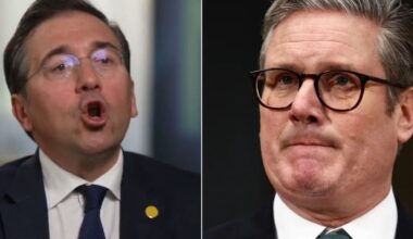 Spain demands talks over British territory as Keir Starmer chases EU deal: 'It is not resolved!'