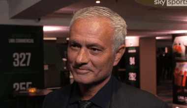 Jose Mourinho reacts to Tottenham beating Man Utd in Europa League final | Football