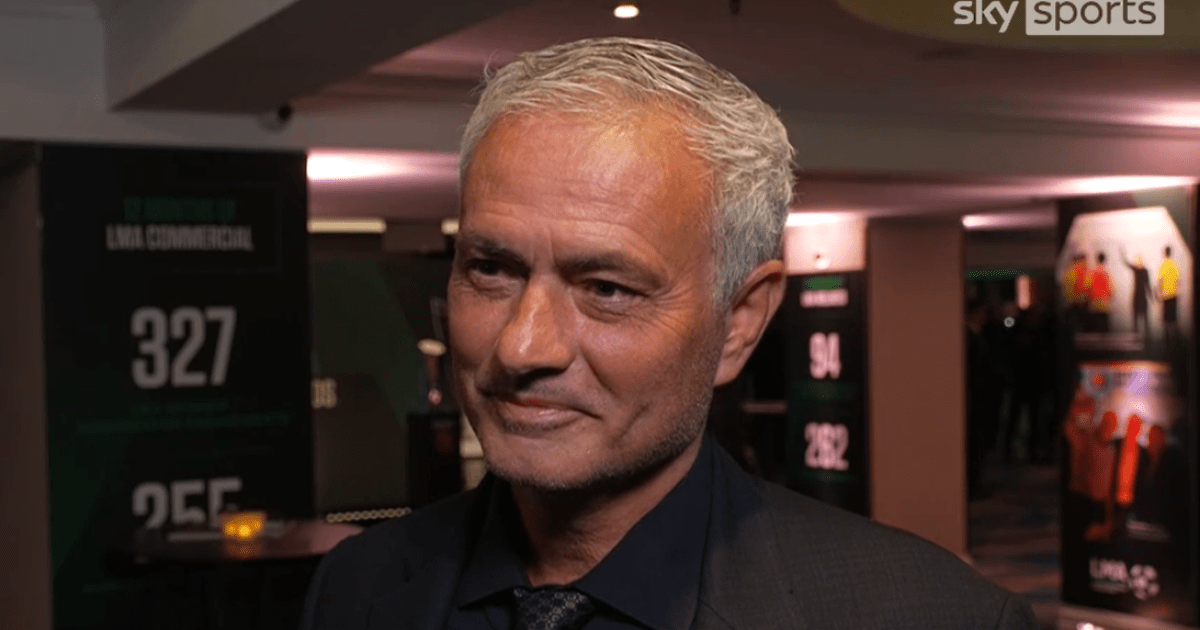 Jose Mourinho reacts to Tottenham beating Man Utd in Europa League final | Football