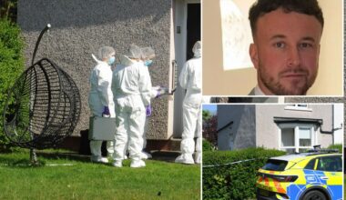 Cops hunting killer after man, 28, found dead in Glasgow home