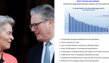 Keir Starmer's 'Brexit reset' torpedoed as EU's OWN bombshell report exposes project's 'Terrible Ten' flaws