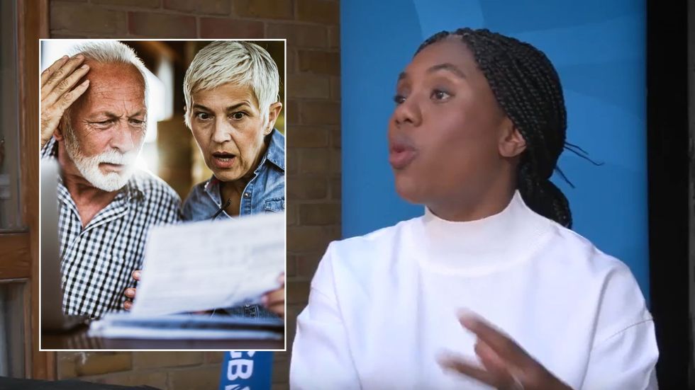 Kemi Badenoch and pensioners